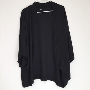 Asos black kimono wrap